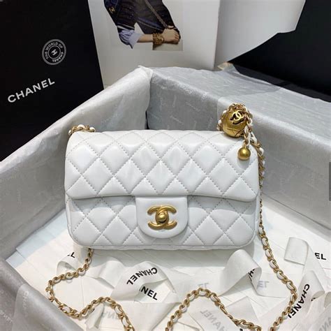 channel bag white|chanel bags official website.